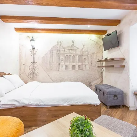 Daire сучасна на площі ринок 3 після ремонту у місті львові самий центер *